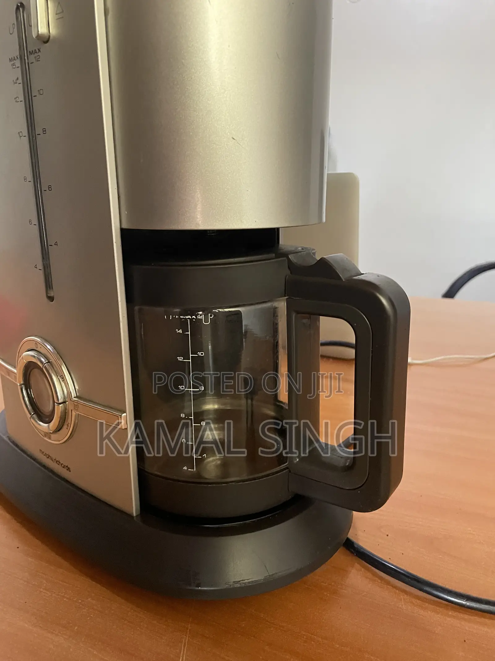 Morphy Richards Combined Coffee Espresso Cappuccino Maker