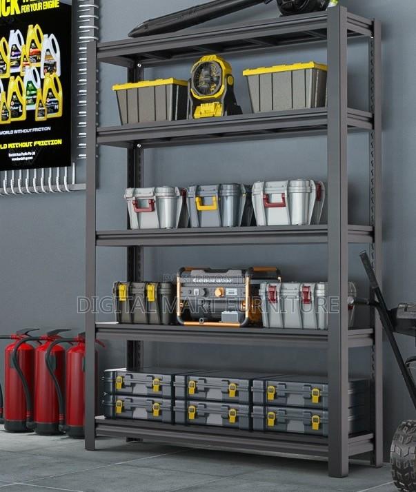 Black Modular 5-Tier Cabinet - thumbnail 5