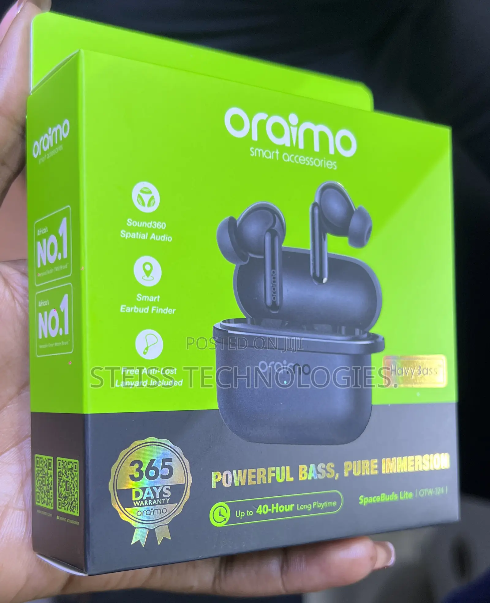 Oraimo Wireless Spacebuds Lite Otw-324