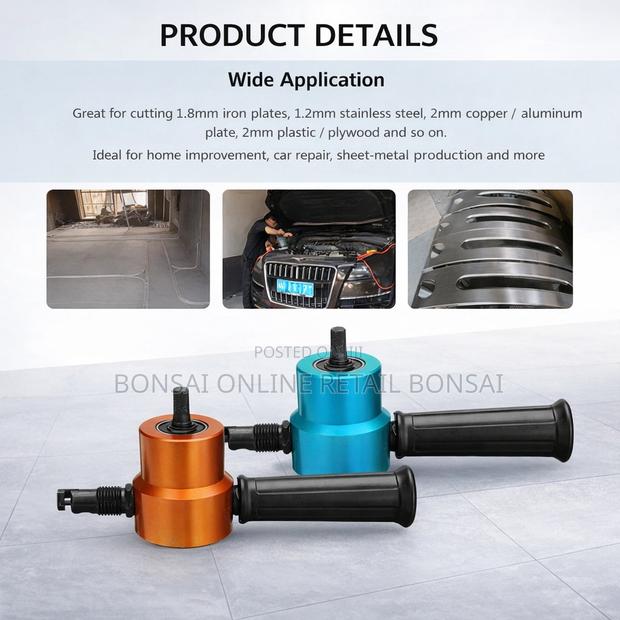 160a Metal Sheet Cutter Nibbler Cutting Tool - thumbnail 3