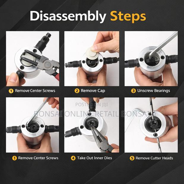 160a Metal Sheet Cutter Nibbler Cutting Tool - thumbnail 4