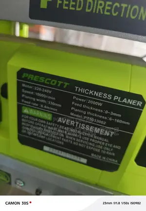 Prescott Thickness Planer 13"