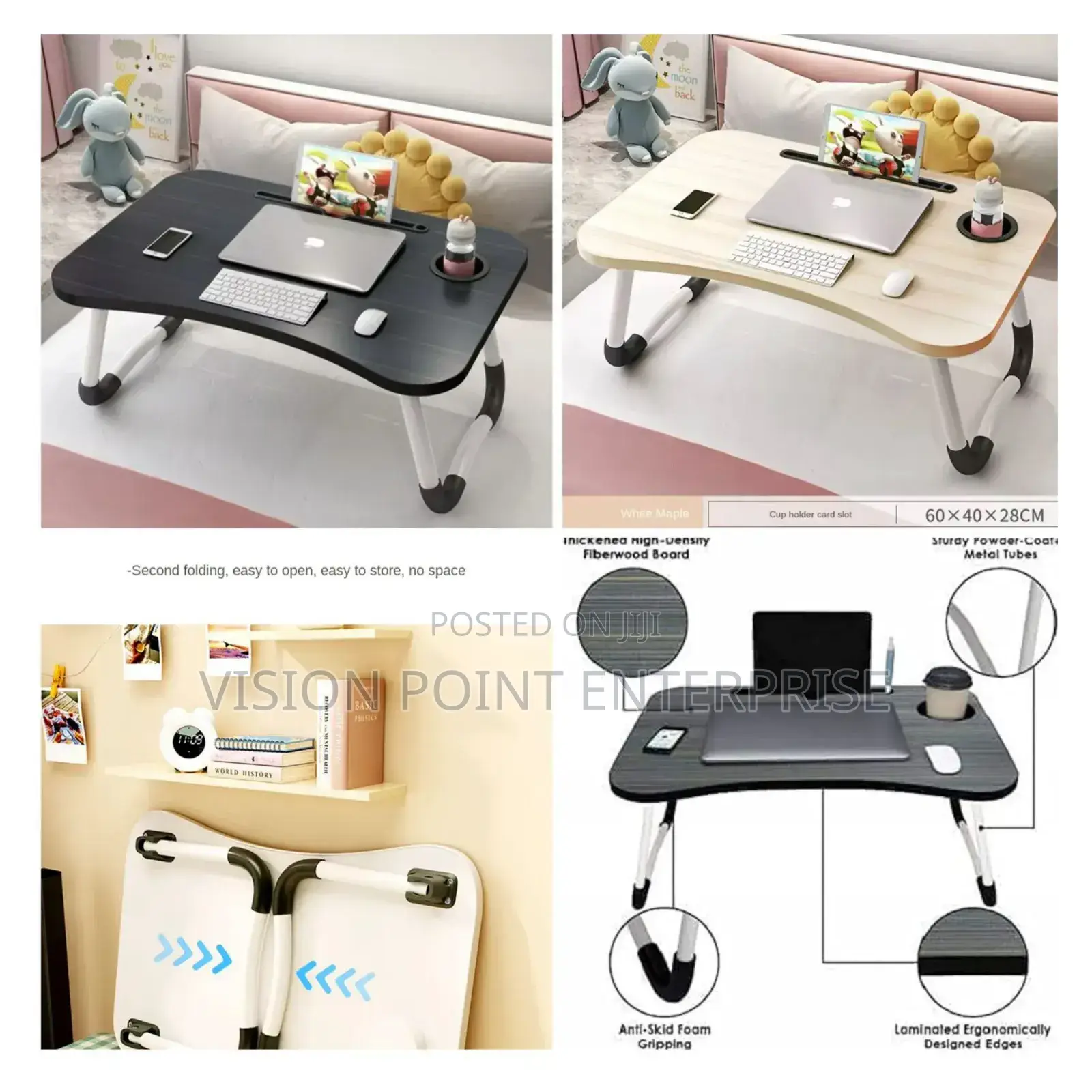 Folding Breakfast/ Study Table Laptop Desk