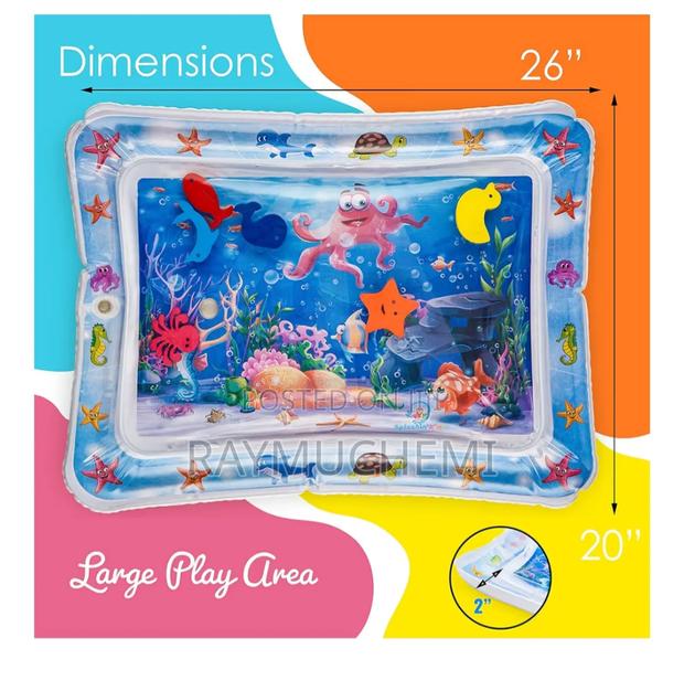 Inflatable Tummy Time Water Play Mat - thumbnail 5