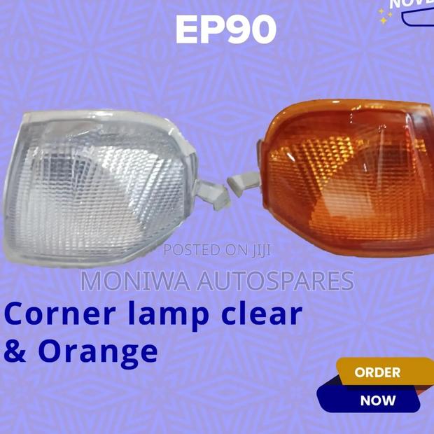 Corner Lamp Startlet Ep 90 Clear and Orange - main view