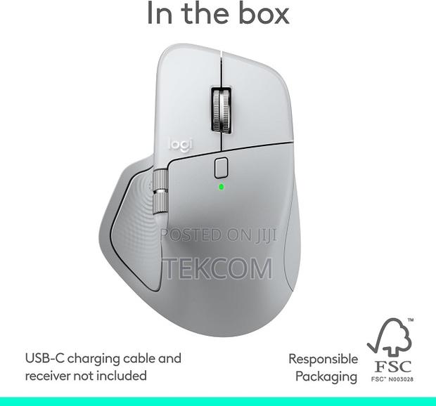 Logitech Mx Master 4, Ergonomic Wireless Mouse