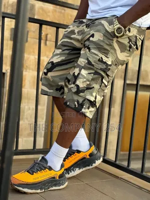 Designer Men's Cargo Combat Camouflage Jorts Shorts Size 30 to 40