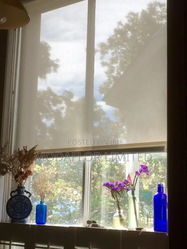 Office Sunscreen Roller Blinds – Daytime Comfort