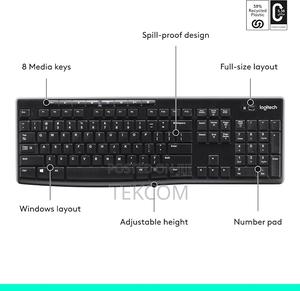 Logitech K270 Wireless Keyboard - thumbnail 2