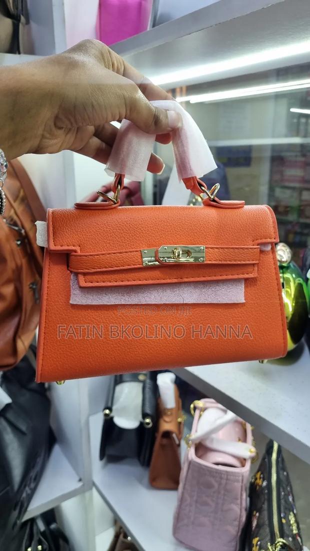 Orange Mini Hermes Handbag - thumbnail 2