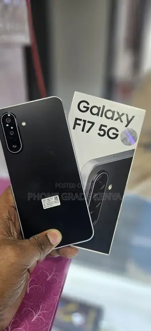 New Samsung Galaxy F17 5G 128 GB Black