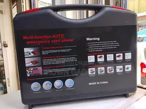 Portable Car Jump Starter With Air Compressor Led Light