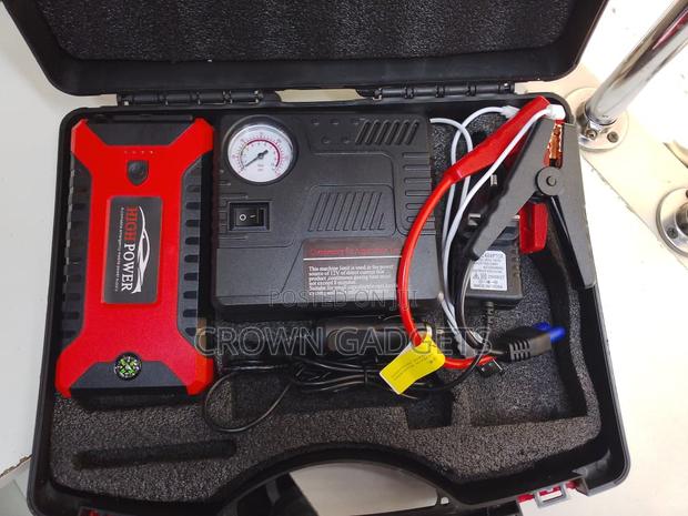 Jumpstarter With Air Pump - thumbnail 2