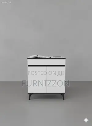 Compact 2-Sided Cabinet for Home Office