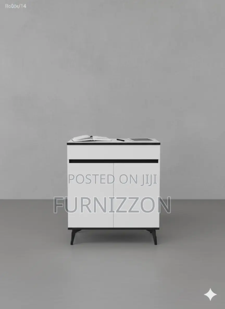 Compact 2-Sided Cabinet for Home Office