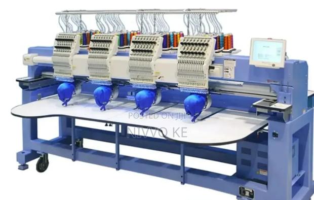 Very High Quality Embroidery Machine With Four Heads And 12 Needles