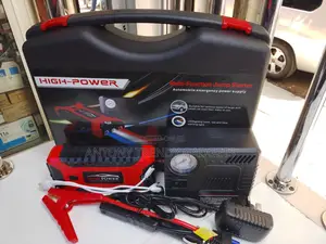 High Power Portable Car Jump Starter With Air Compressor