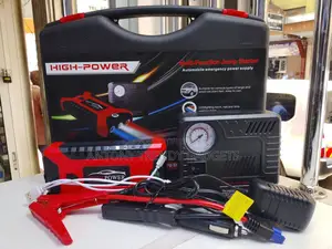 High Power Portable Car Jump Starter With Air Compressor