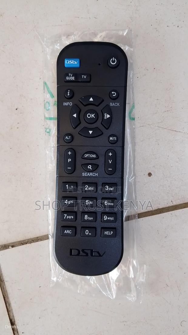 DSTV Remote Control - main view