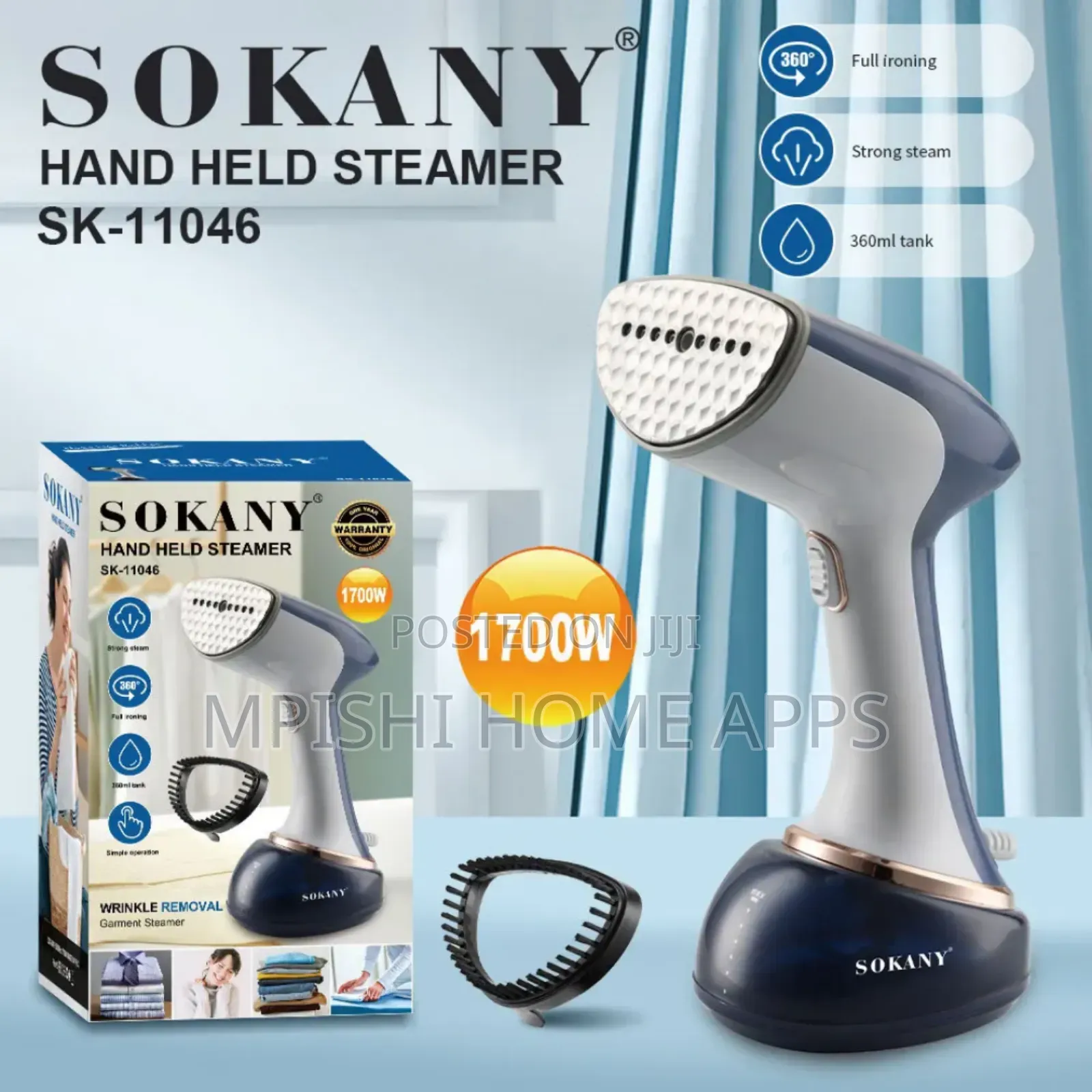 Sokany Handheld Garment Steamer