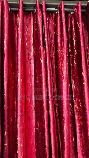 2pcs Velvet/Blacked Out Curtains - main view