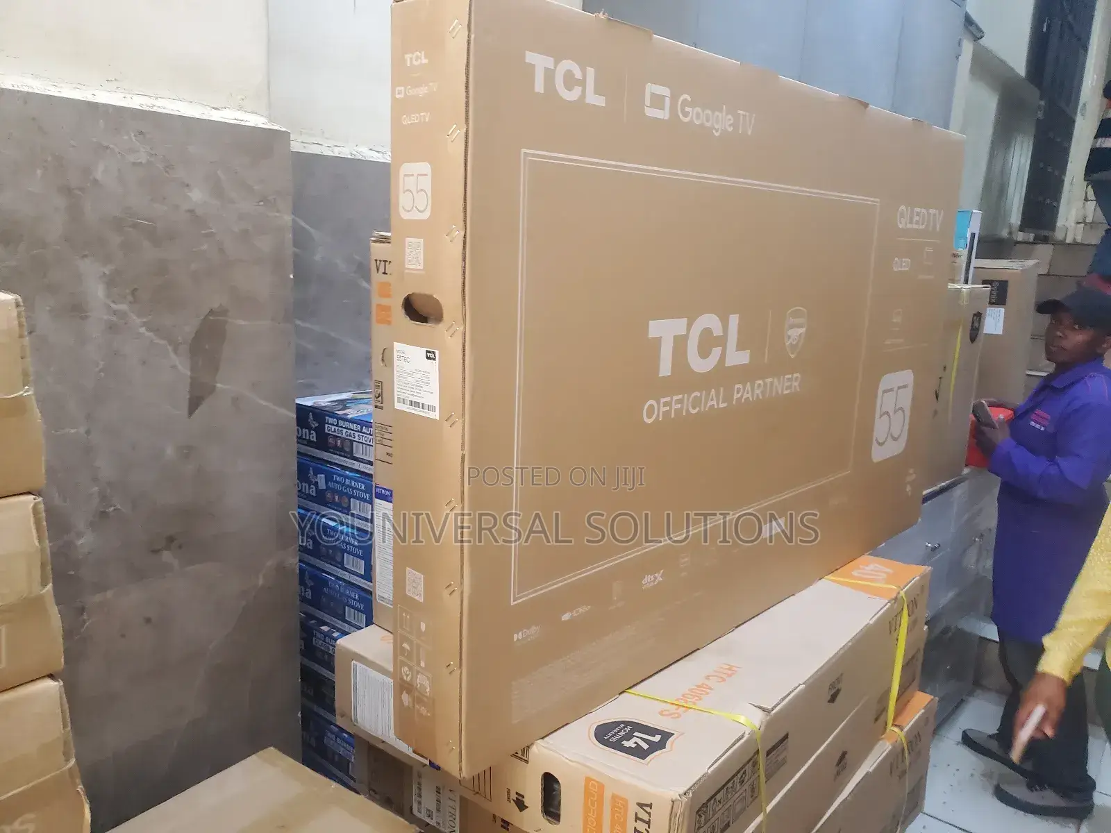 TCL Qled T6c Smart Tv 55 Inches
