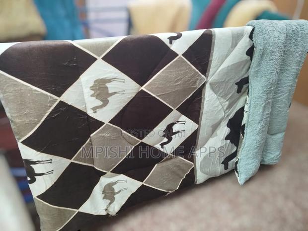 4pcs Floral Cozy Woolen Duvet Set - thumbnail 2