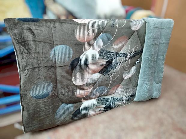 4pcs Floral Cozy Woolen Duvet Set - thumbnail 3