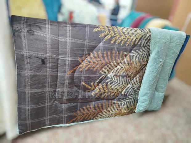 4pcs Floral Cozy Woolen Duvet Set - thumbnail 6