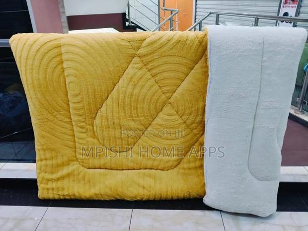 4pcs Luxury Design Cozy Woolen Duvet Set - thumbnail 4