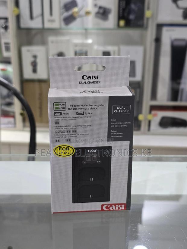 Caisi Canon Lp-E17 Dual Battery Charger