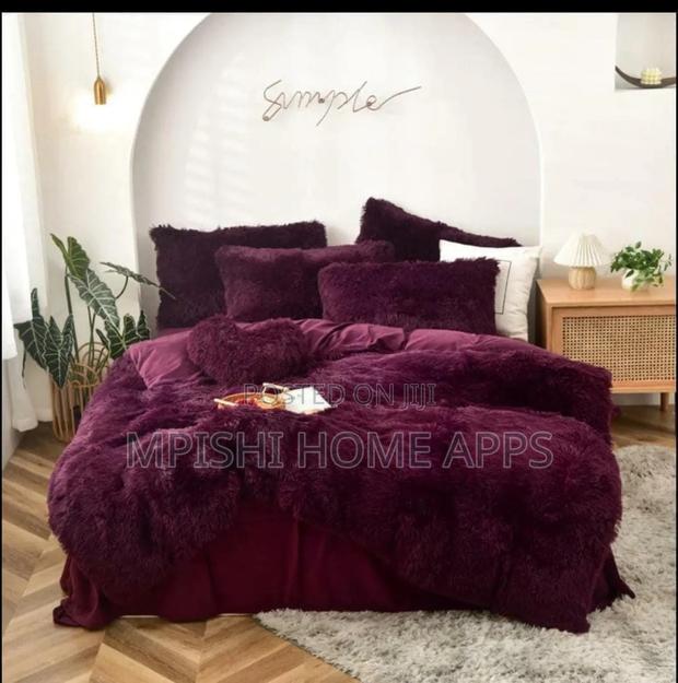 6pc Luxury Designs Velvet Plush Fluffy Duvet