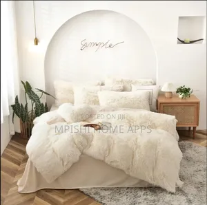 6pc Luxury Designs Velvet Plush Fluffy Duvet