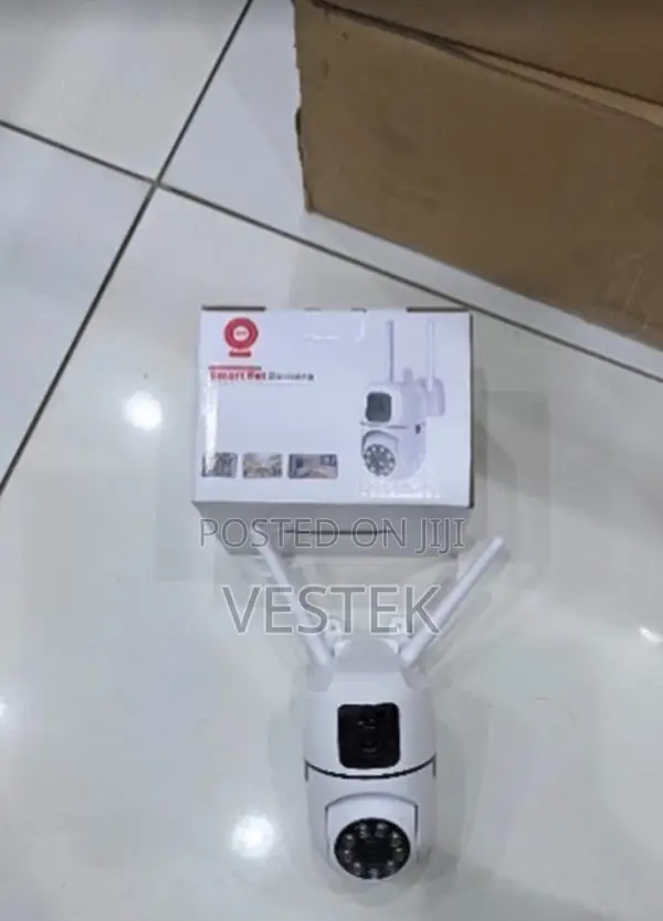 V380 Dual Lens 4mp PTZ Dual Screen Camera Wifi Ip Security Audio CCTV