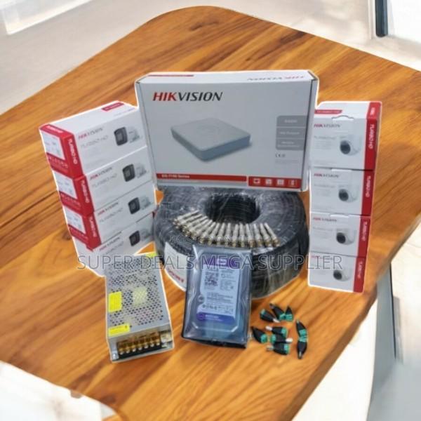 8 Hikvision 1080p CCTV Kit With Dvr, Night Vision, Remote Monitoring