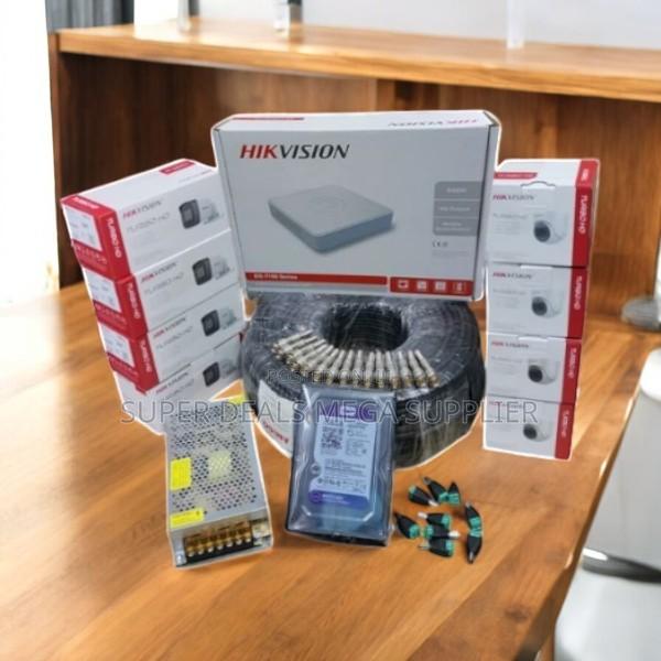 Motion Detection Hikvision 8 Cameras CCTV System With Night Vision - main view
