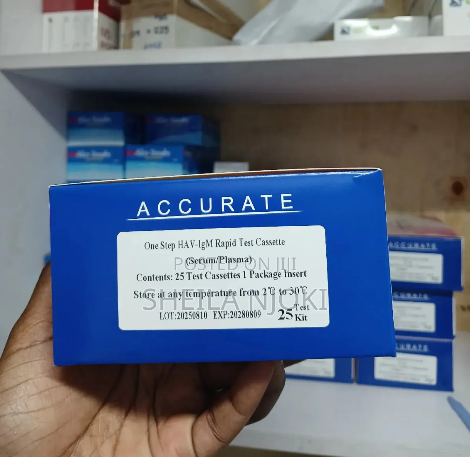 Hepatitis a Test Strips