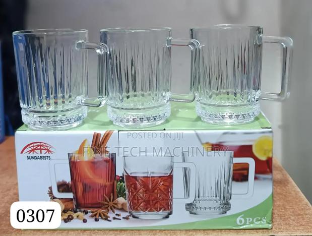 Sundabest Piece Set of Clear Glass