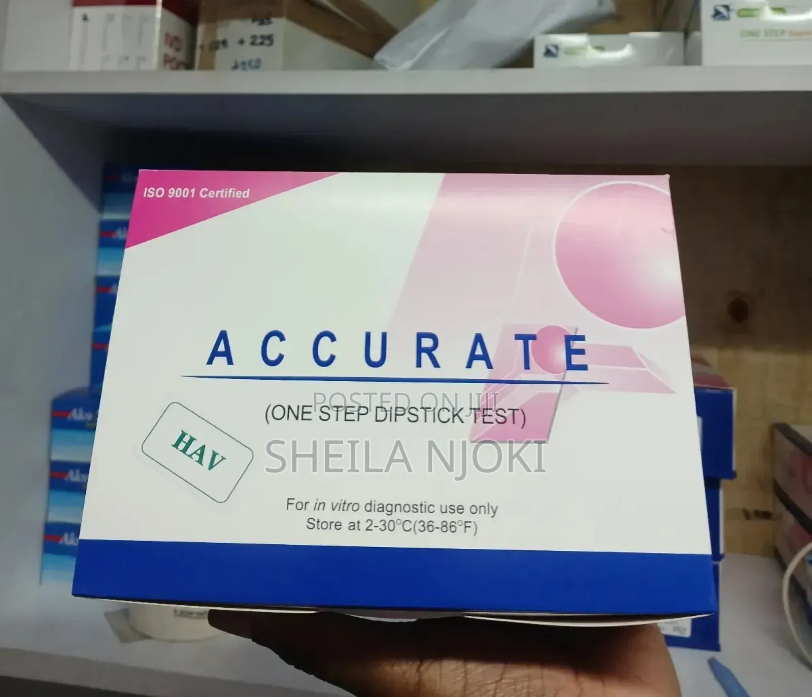 Hepatitis a Test Strips