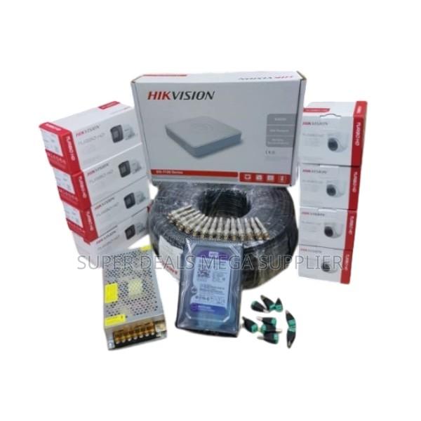 Hikvision 8 Cameras 1080p Full Hd CCTV System With Ai Human Detection