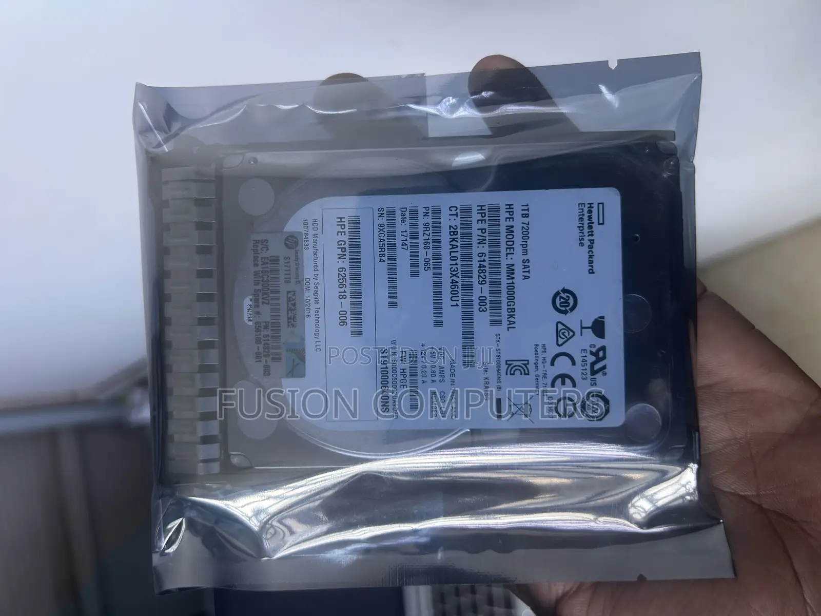 Hpe 1tb Sata 7.2k Rpm Lff 3.5′′ Server Hdd
