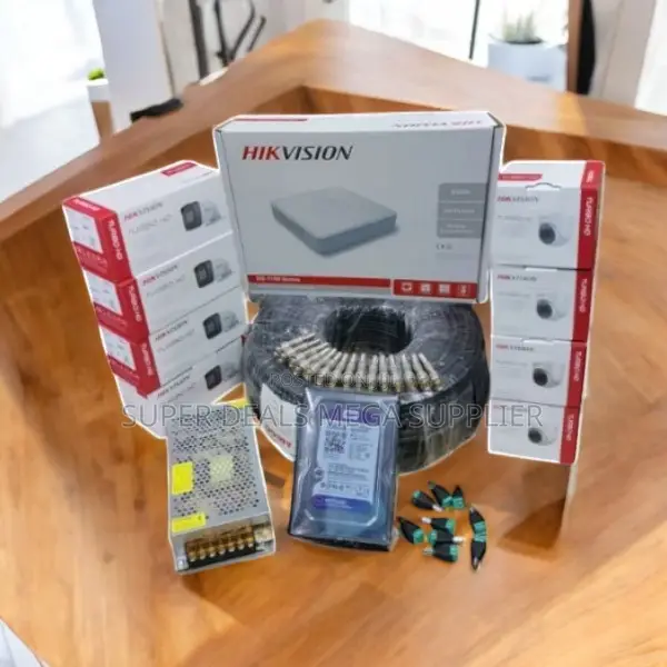 Hikvision 8 Cameras 1080p Full Hd 2mp CCTV Kit for Smart Home Security
