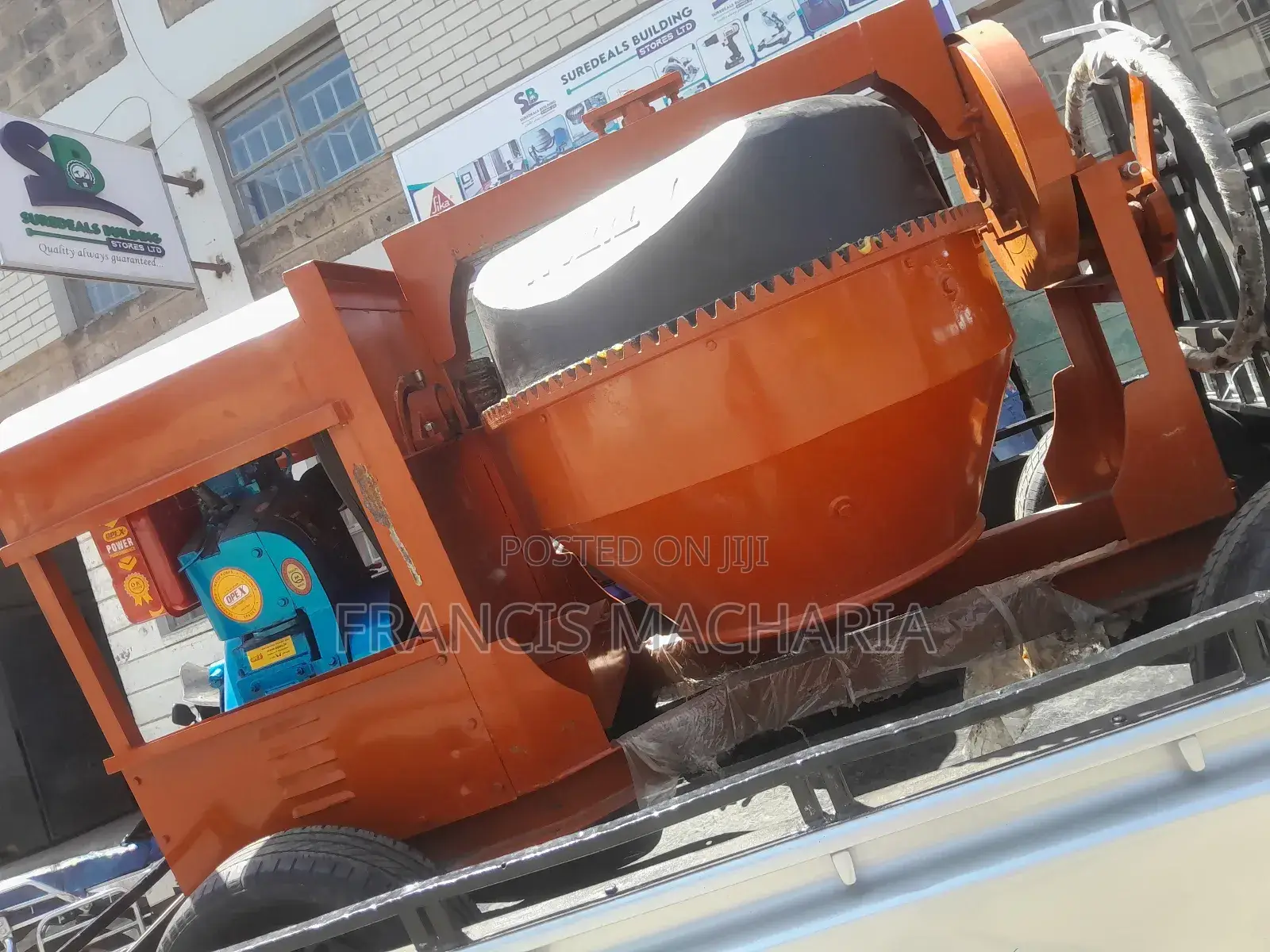 Fuel Efficient Concrete Mixer