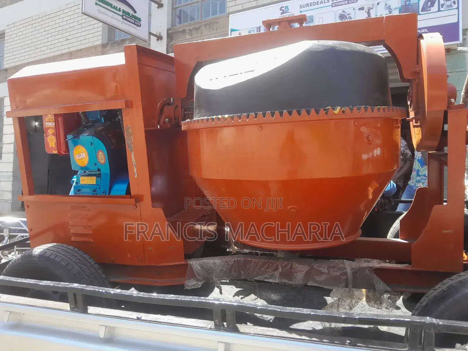 Fuel Efficient Concrete Mixer