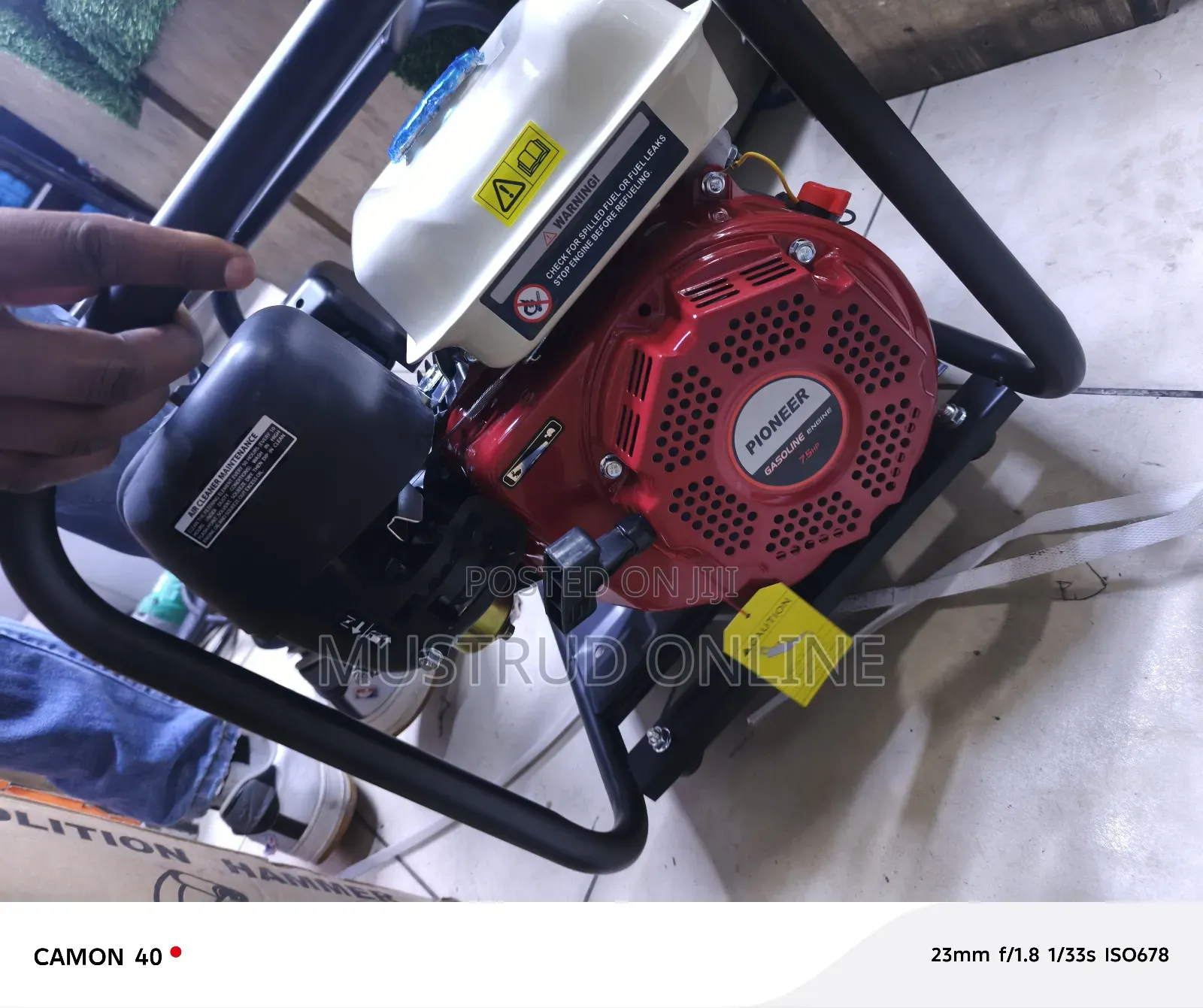 Pioneer Agricultural Gasoline 2" Water Pump