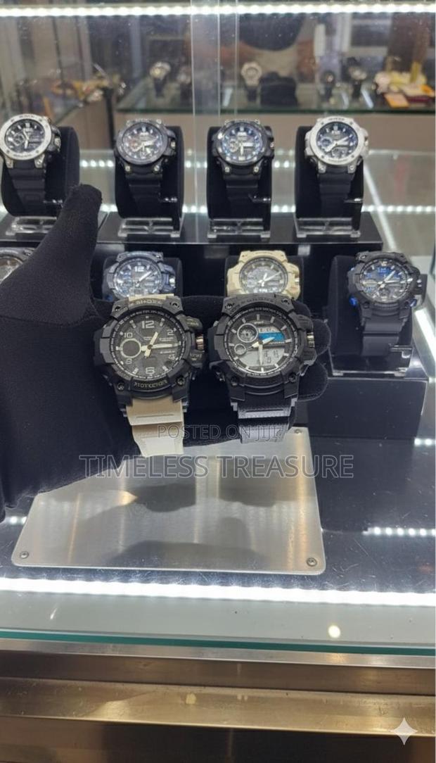 Casio G-Shock-Inspired Dual Display Sports Watches - thumbnail 4