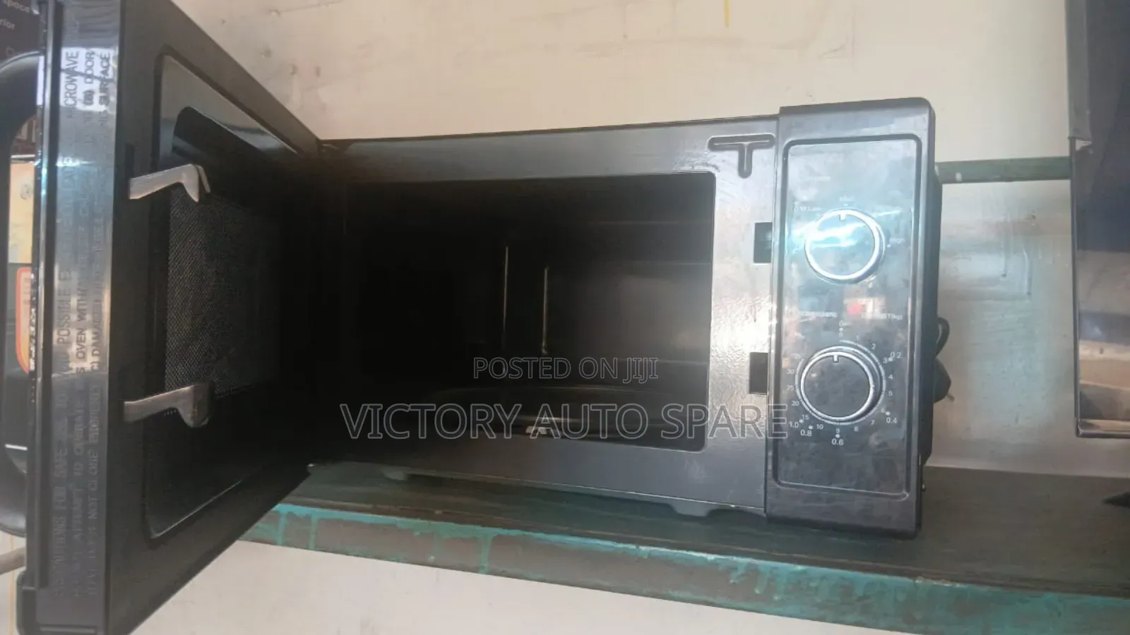 Ramtons Black Microwave