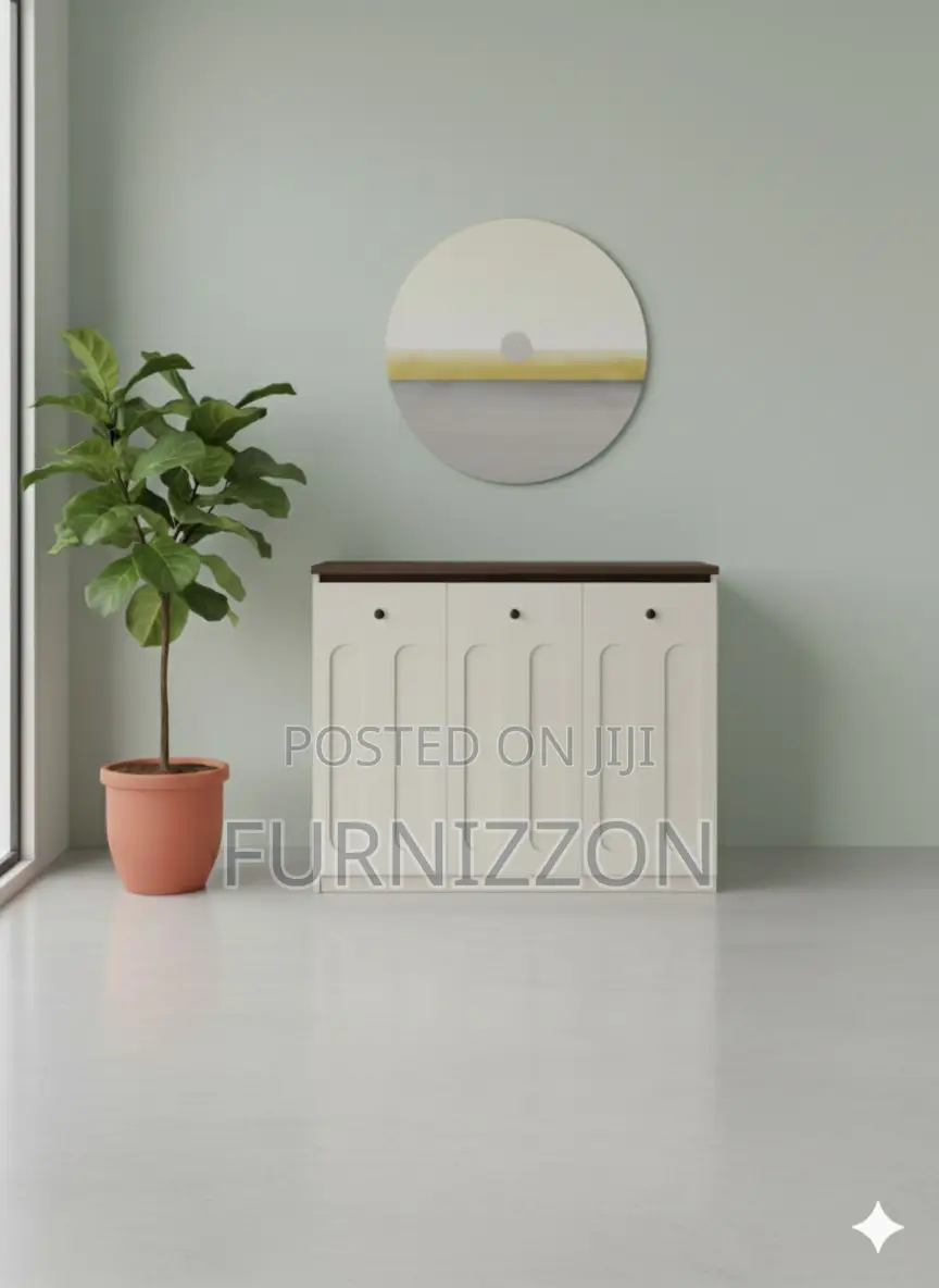 Stylish 3-Sided 3-Column Italian Tea Table