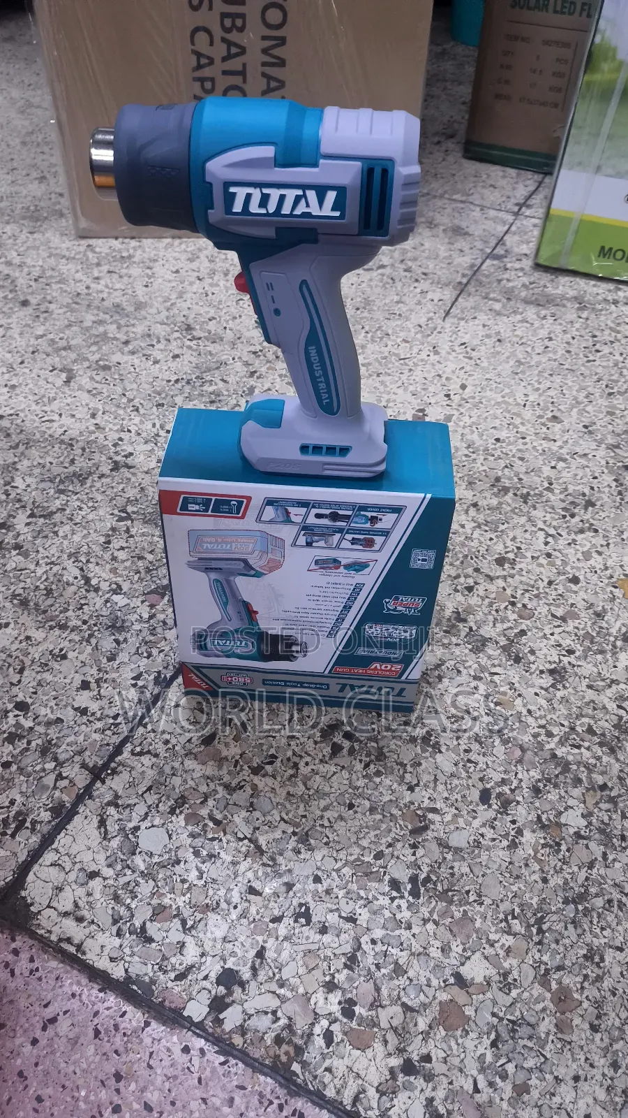 Industrial Total Cordless Heat Gun 20v