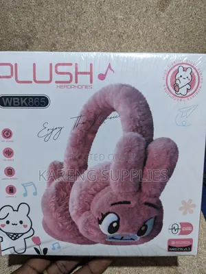 Plush Wireless Headphones (Wbk865)